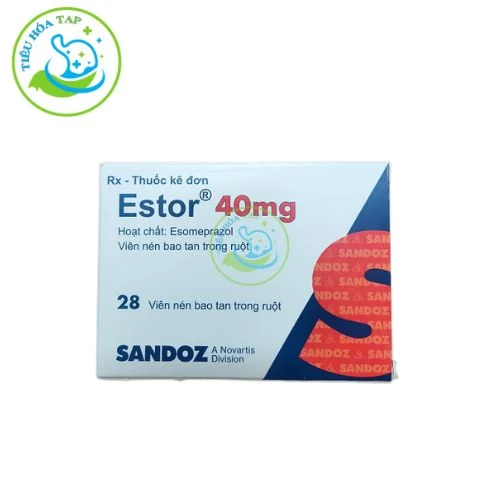 Estor 40mg - Hộp 4 vỉ x 7 viên